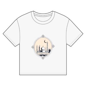 Boxy T Shirt with Mosque